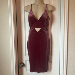 Brand new suede dress